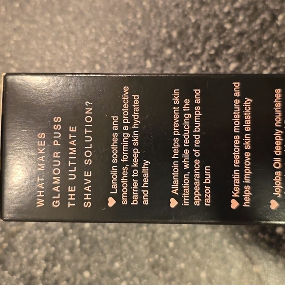 NIB Booty Parlor Booty Parlor Glamour Puss Intimate Shave Cream 8 oz. $35 - Picture 6 of 11